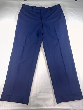 Reda Flexo Bespoke By William Men’s Blue Trousers Size 38x30